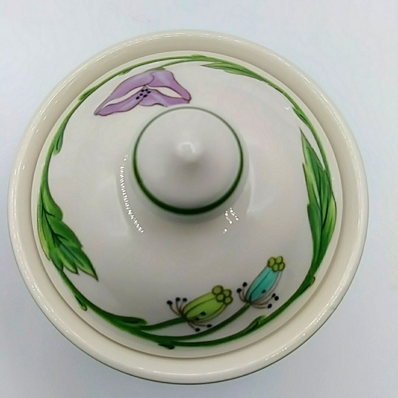 🍑HP! Creamer & Sugar Villeroy & Boch. "Amapola" Made in W. Germany. Vintage - Picture 6 of 8